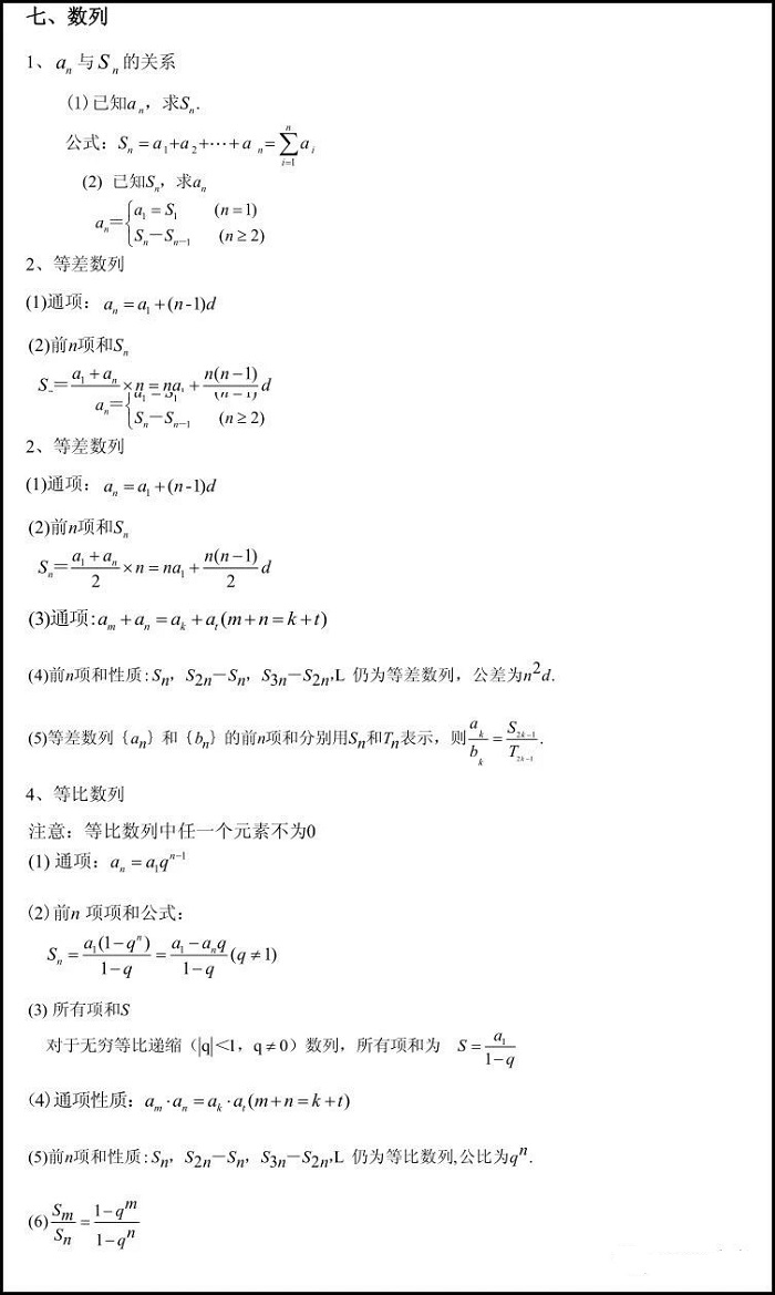 重要！MPAcc管理类联考数学必考公式汇总！