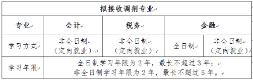 北京国家会计学院2021年MPAcc调剂信息预告